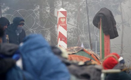 Uchodźcy na granicy z Polską bez nadziei na pomoc