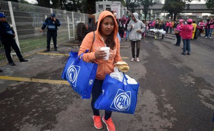 Marsz imigrantów dotarł do stolicy Meksyku