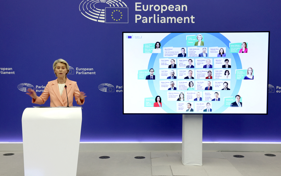 We wtorek przewodnicząca Ursula von der Leyen przedstawiła kandydatów do nowego zespołu Komisji Euro