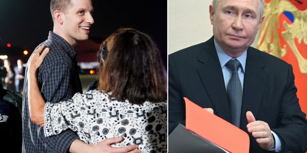 Deklaracja Kremla: Władimir Putin mógłby udzielić wywiadu Evanowi Gershkovichowi