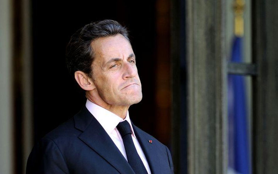 Prezydent Nicolas Sarkozy