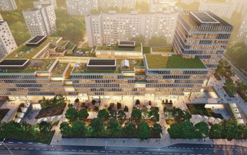 Tak przedstawia się wizja następcy Centrum Handlowego „Land” wedłu pracowni projektowej JEMS