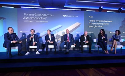 Debata „Polska wychodzi w świat. Czy jesteśmy gotowi grać globalnie?” podczas Forum Gospodarczego „R