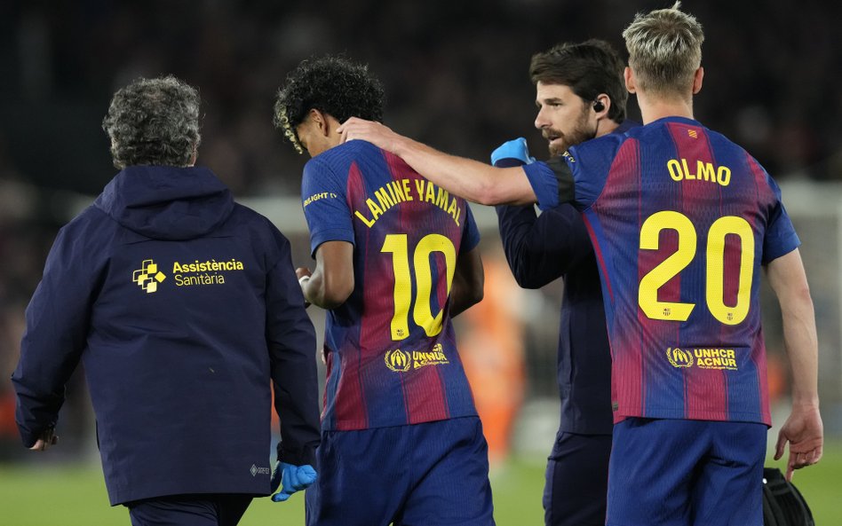 Lamine Yamal doznał kontuzji w meczu z Celtą Vigo