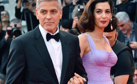 George Clooney z żoną Amal Alamuddin.