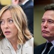 Giorgia Meloni i Elon Musk