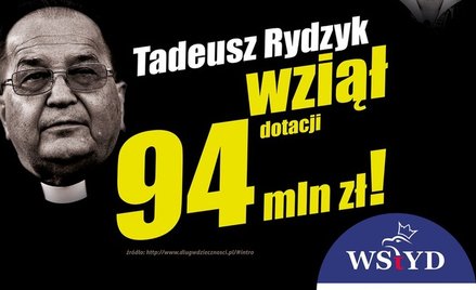 O. Rydzyk na billboardach PO. Posłanka PiS staje w obronie