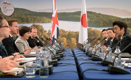 Szczyt G8 to także okazja do spotkań bilateralnych – choćby między premierami Wielkiej Brytanii i Ja