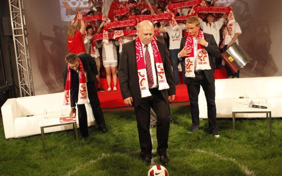 Grzegorz Lato na prezentacji Klubu Kibica RP