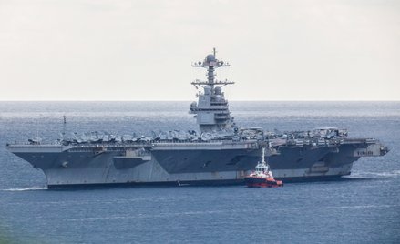 USA dysponują 11 lotniskowcami o napędzie atomowym, a Chiny posiadają 3 lotniskowce o napędzie konwe