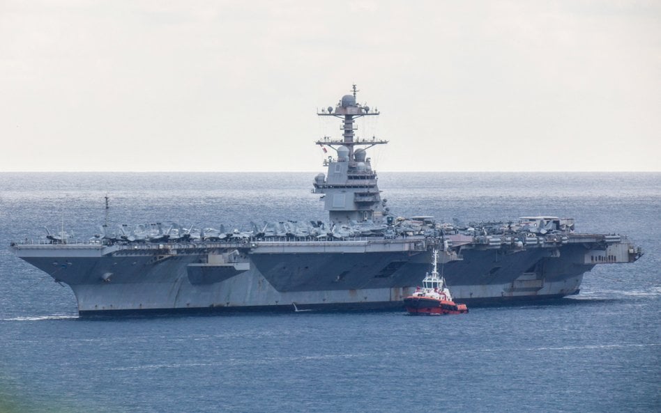 USA dysponują 11 lotniskowcami o napędzie atomowym, a Chiny posiadają 3 lotniskowce o napędzie konwe