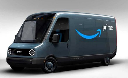 Elektryczne auto dostawcze Rivian budowane dla Amazona