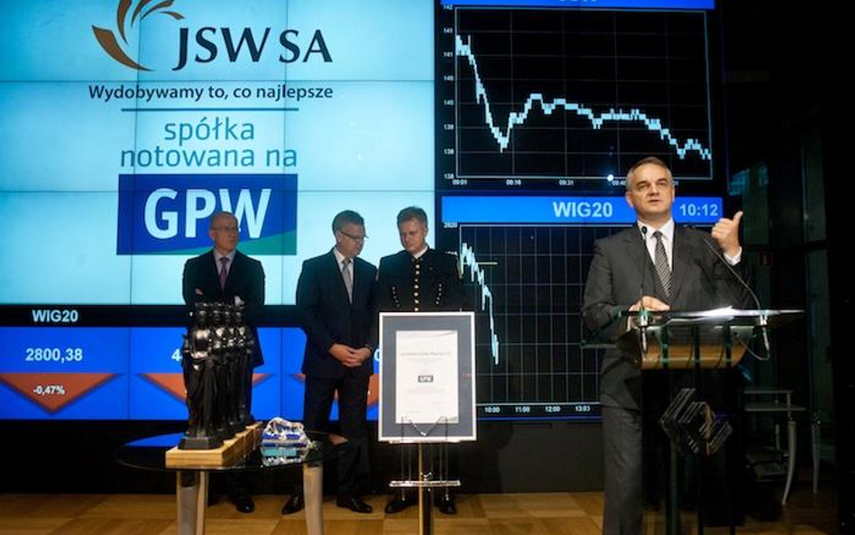 Debiut giełdowy JSW poniżej oczekiwań analityków