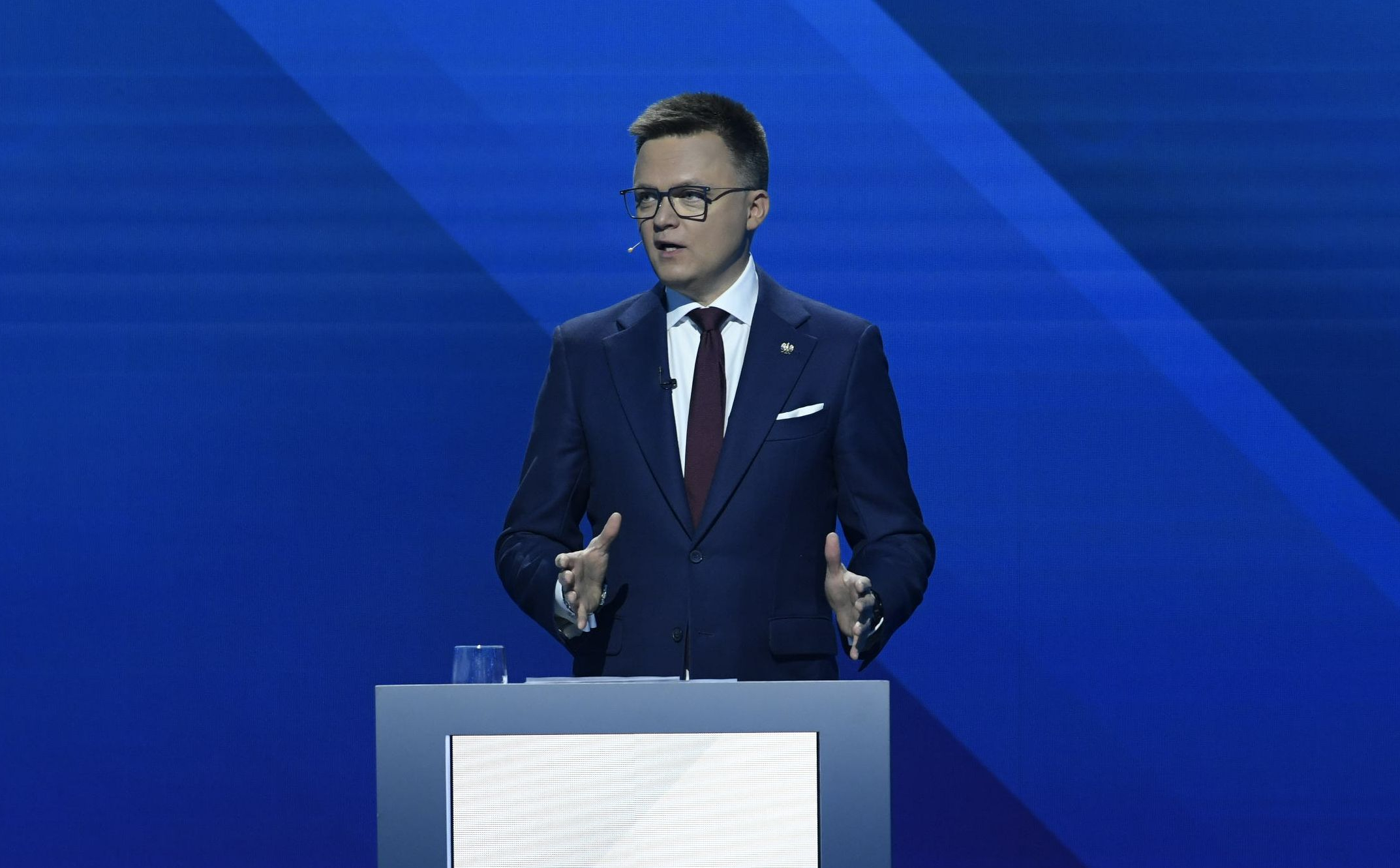 Estera Flieger: Szymon Hołownia w debacie TVP przeczył sam sobie