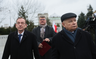 Jarosław Kaczyński tłumaczył, że Mariusz Kamiński i Maciej Wąsik nie chcieli wejść do parlamentu