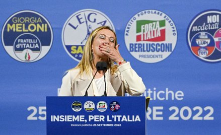 Liderka partii Bracia Włosi Giorgia Meloni