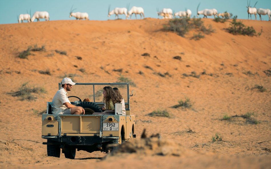 Pustynia Al Wadi to jedna z atrakcji emiratu
