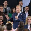 Donald Tusk przemawia na konwencji Koalicji Obywatelskiej w Warszawie