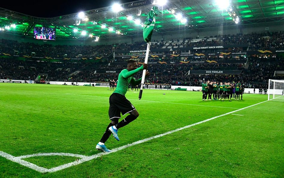 Po ostatnim gwizdku Marcus Thuram miał powody do radości