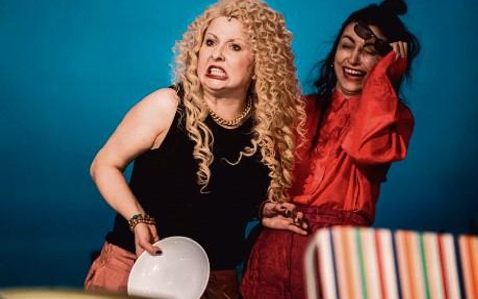 Eliza Borowska świetnie zagrała Magdę Gessler w piątkowej premierze Teatru Polskiego w Warszawie