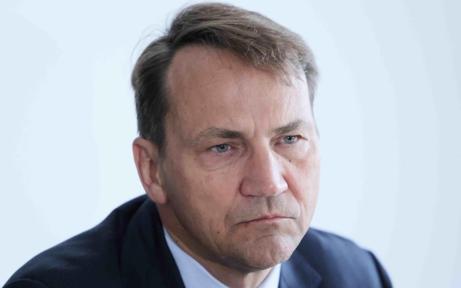 Były szef MON, europoseł PO Radosław Sikorski