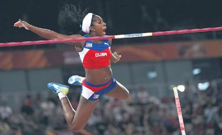 Kubanka Yarisley Silva została mistrzynią świata w skoku o tyczce