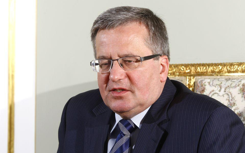 Bronisław Komorowski bez poparcia PSL