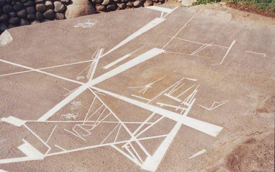 Makieta rysunków ludu Nazca, fot miss mass