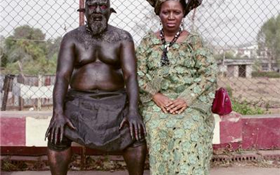 Chris Nkulo and Patience Umeh. Enugu, Nigeria, 2008; NOLLYWOOD