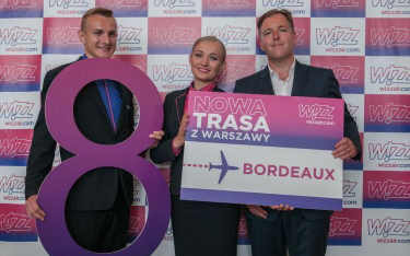 Wizz Air poleci z Warszawy do Bordeaux