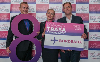 Wizz Air poleci z Warszawy do Bordeaux