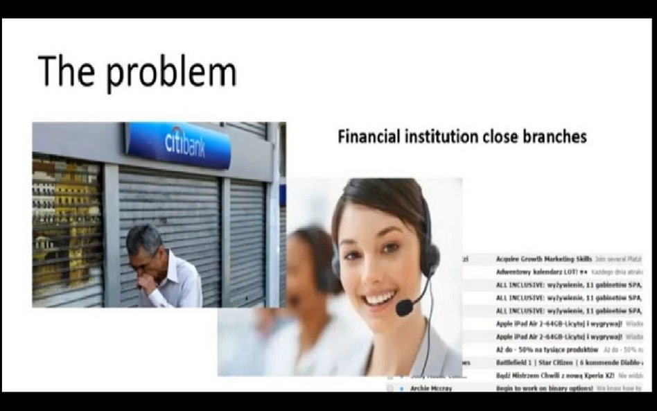 platforma multimedialnej komunikacji z klientami dla korporacji