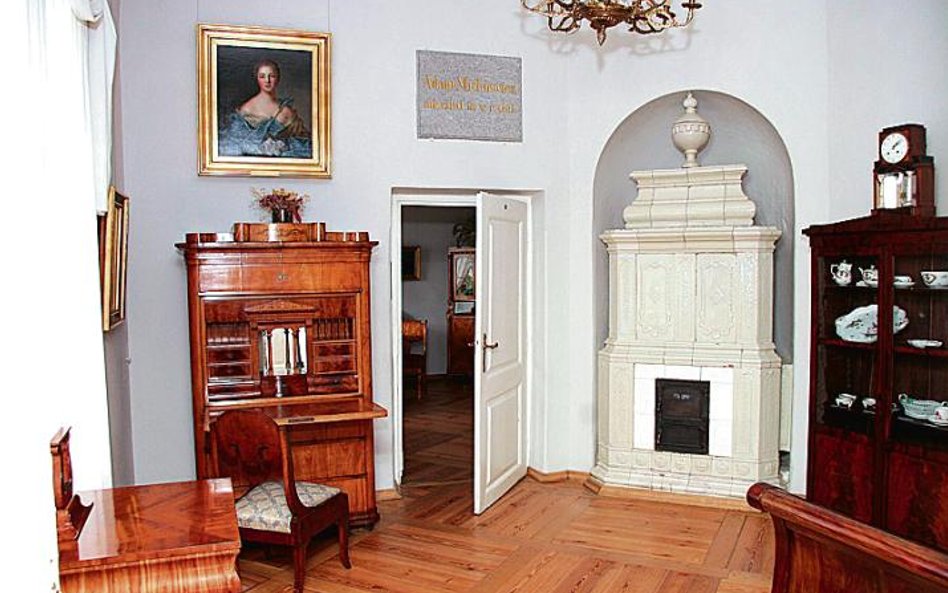 Pokój Mickiewicza, w którym mieszkał w Śmiełowie w 1831 roku