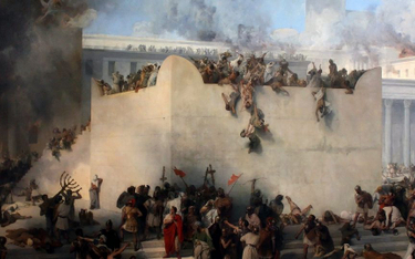 Oblężenie Jerozolimy trwało ponad cztery miesiące (obraz Davida Robertsa z 1850 r.). Według niektóry