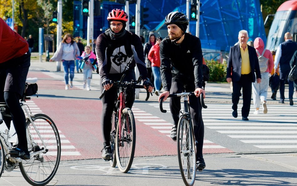 Na terenie Warszawy w budowie lub remoncie jest teraz ok. 20 km tras rowerowych