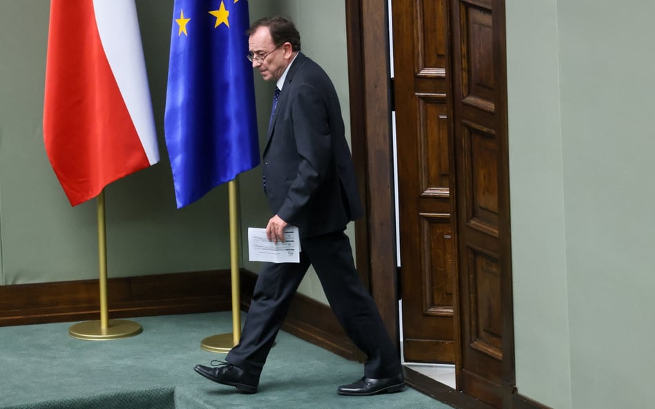 Minister spraw wewnętrznych i administracji Mariusz Kamiński