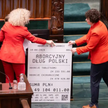 Paragon z "aborcyjnym długiem" na sali Sejmu podczas debaty nad projektami ustaw dot. aborcji