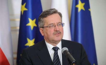 Prezydent Bronisław Komorowski