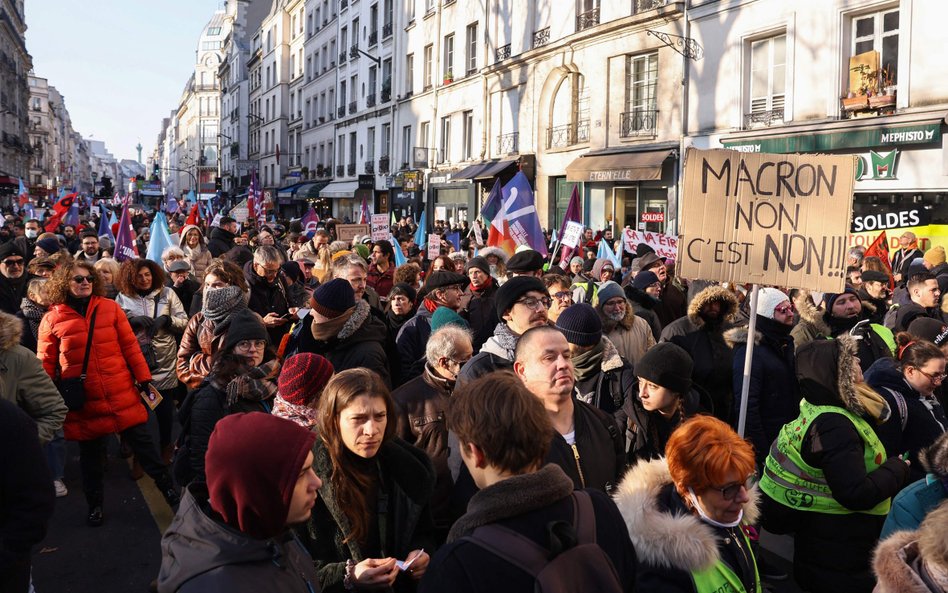 Francuskie związki zawodowe zdołały się mocno zmobilizować na protesty przeciwko podwyższeniu wieku 