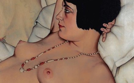 Christian Schad, „Półakt” (1929): nie ma dla człowieka innego pocieszenia