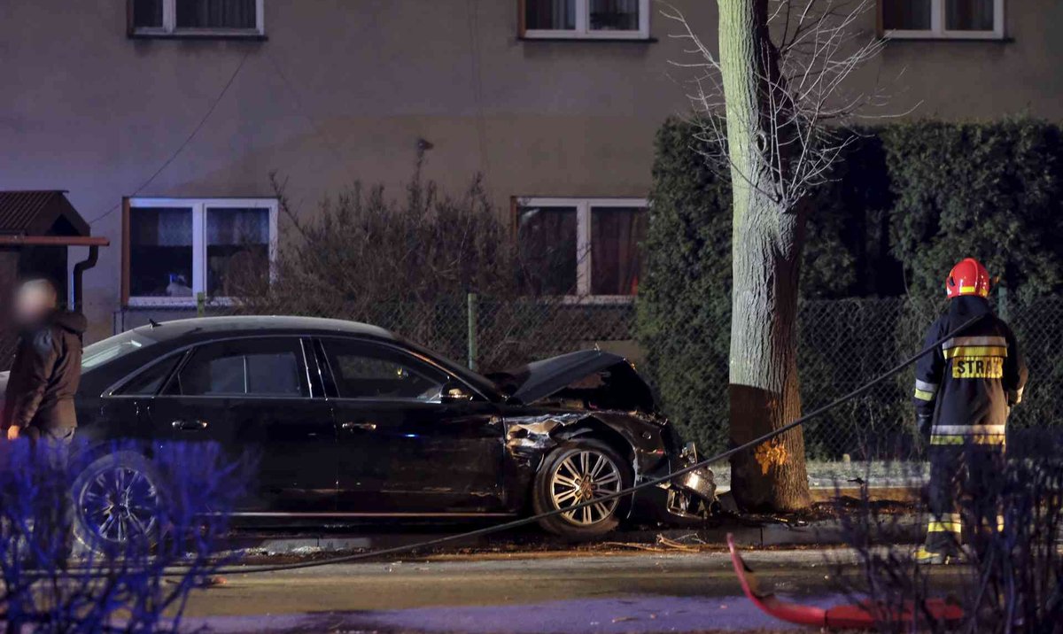 Wypadek samochodu z Beatą Szydło w Oświęcimiu. Funkcjonariusze BOR