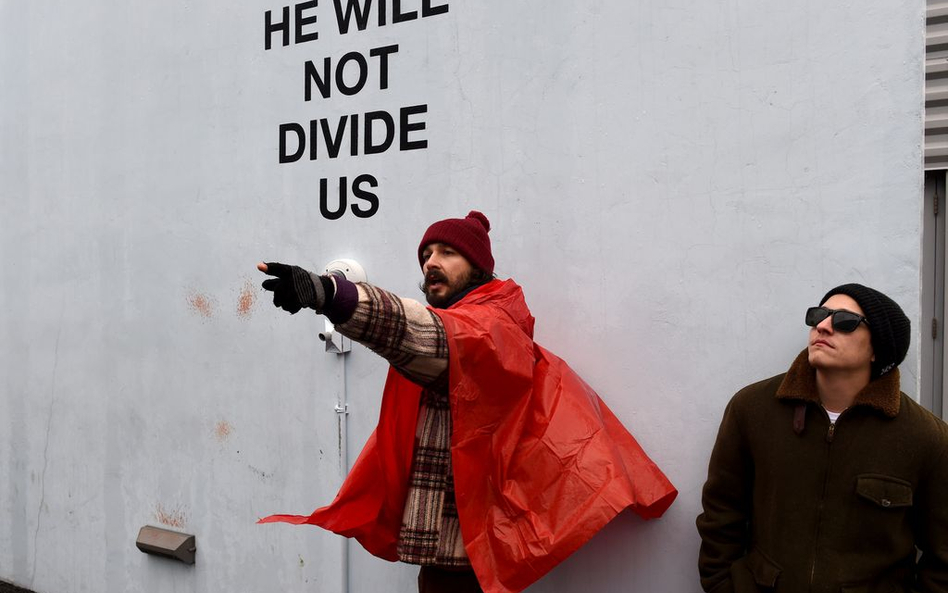 Shia LaBeouf aresztowany na manifestacji