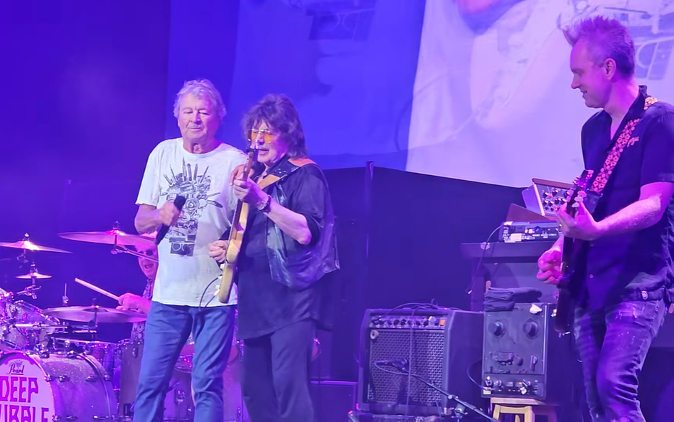 Blackmore wrócił do Deep Purple zagrać „Smoke On The Water". Czy będzie powrót?