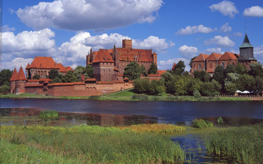 Zamek w Malborku, największa gotycka twierdza w Europie, wpisany został na listę w 1997 roku