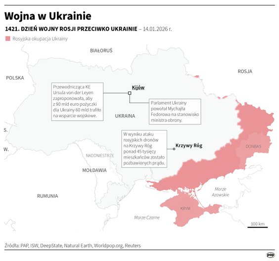 Tak wyglądała sytuacja na froncie w 1421 dniu wojny