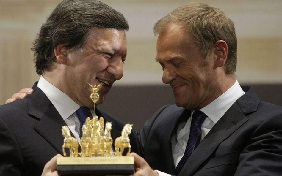 Jose Manuel Barosso i Donald Tusk