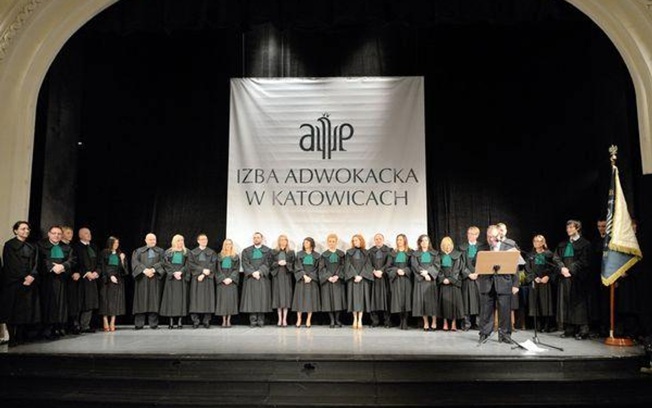 14 grudnia 2012 r. w Teatrze Nowym w Zabrzu, 39 adwokatów złożyło ślubowanie