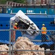 Szczątki z łodzi podwodnej Titan wydobyte z dna oceanu w pobliżu wraku Titanica