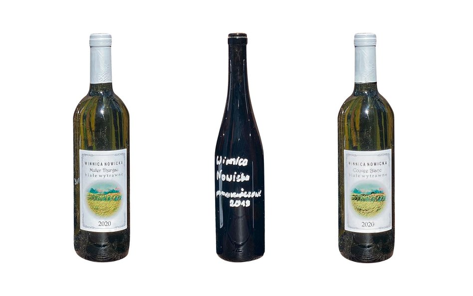 Winnica Nowicka Muller Thurgau 2020 Winnica Nowicka Cuvee 2020 Winnica Nowicka Pomarańczowe 2019