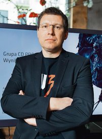 Adam Kiciński prezes CD Projektu Spółka nadal odcina kupony od gry „Wiedźmin”, która okazała się duż